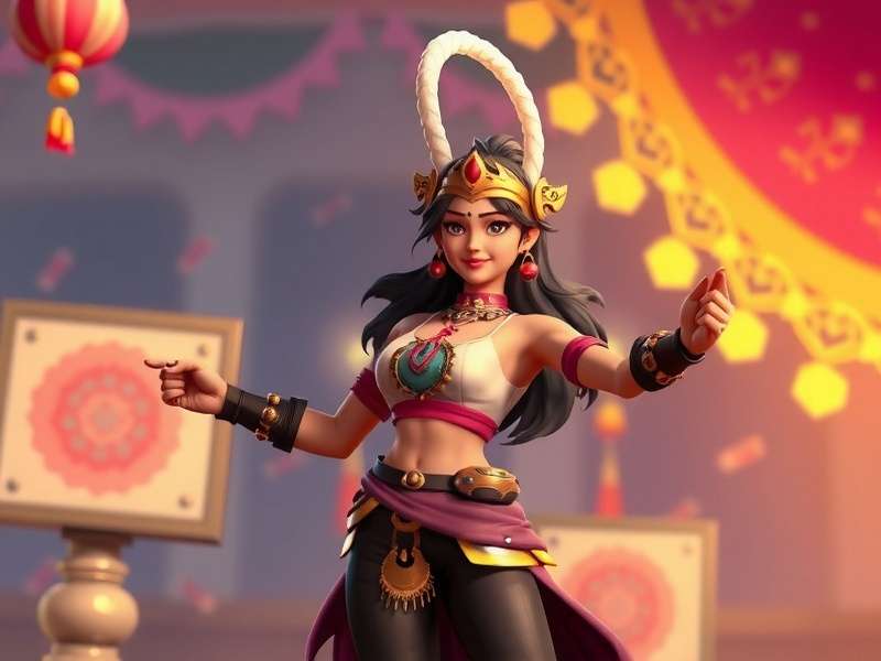 VR Hoop Legend character in Diwali festival skin