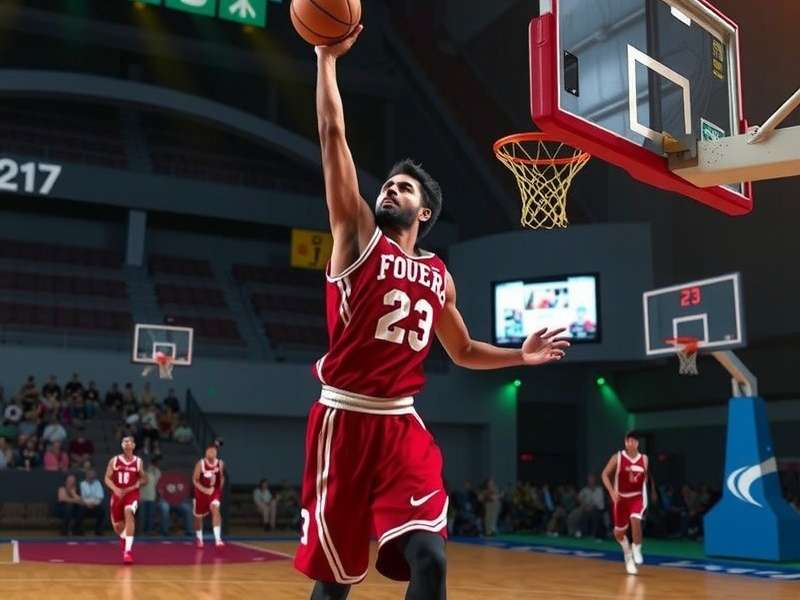 Indian streamer playing VR Hoop Legend