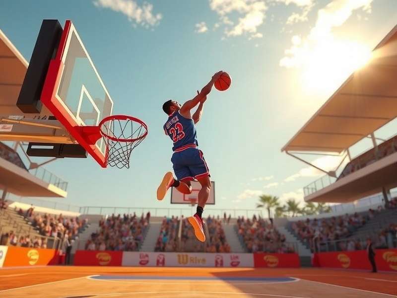 VR Hoop Legend Diwali Dunker Championship court