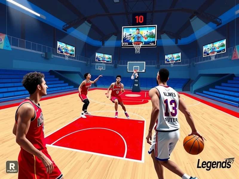 VR Hoop Legend multiplayer match with Indian players
