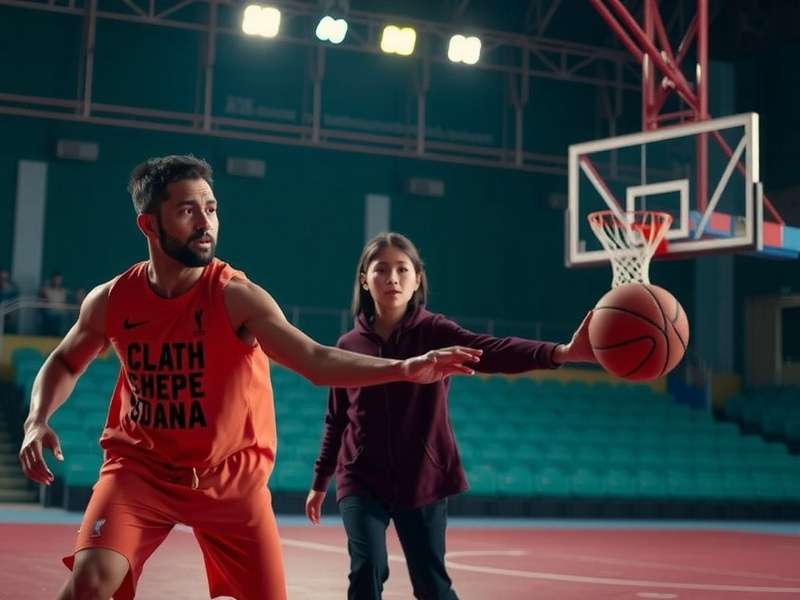 Indian family playing VR Hoop Legend together